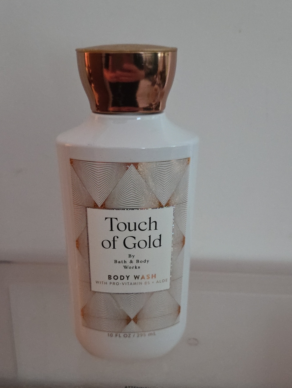 Bath & Body Works Touch of Gold Body Wash - White & Gold